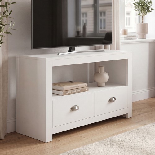 Meuble bas blanc - meuble,