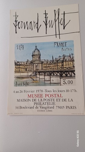 Affiche expo original - original, bernard