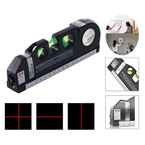 Niveau laser croix polyvalent - niveau,