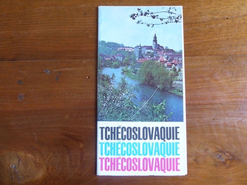 Brochure tchécoslovaquie - tchécoslovaquie,