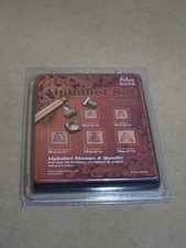 Jeu de tampons Alphabet sous