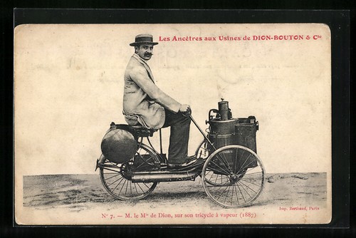 Carte postale trike - postale, de