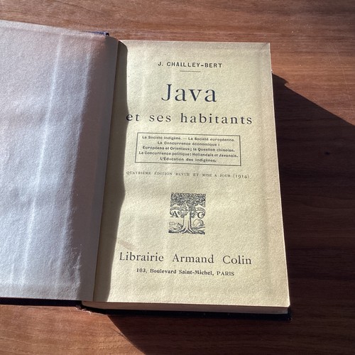 Java ses habitants - java, et