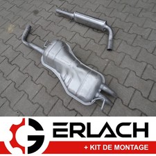 Echappement silencieux pour