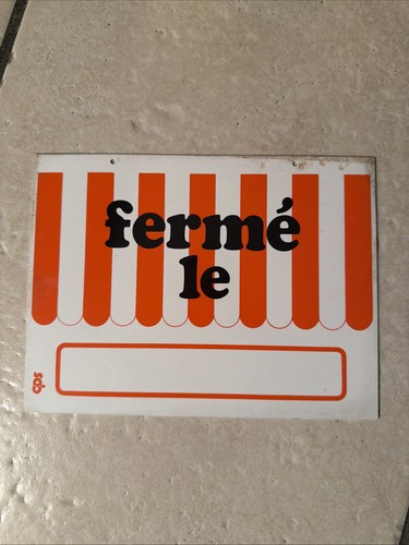 Pancarte vintage porte de - porte,