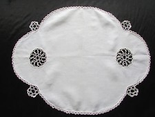 Vintage White Table Runner /
