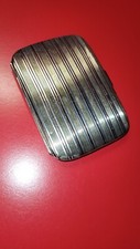 Antique Vermeil Solid Silver & Gold Art Deco Cigarette Case 