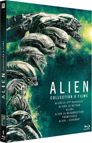 Coffret alien films - alien,