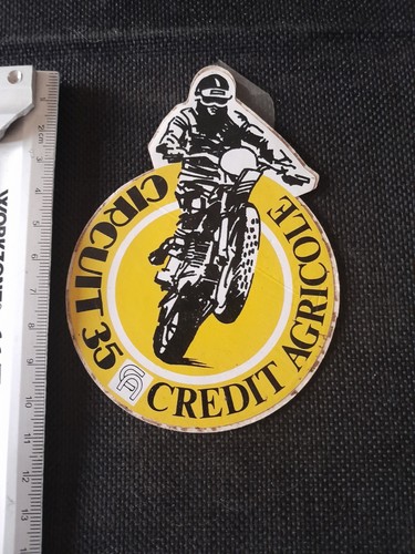 Ancien autocollant course - ancien,