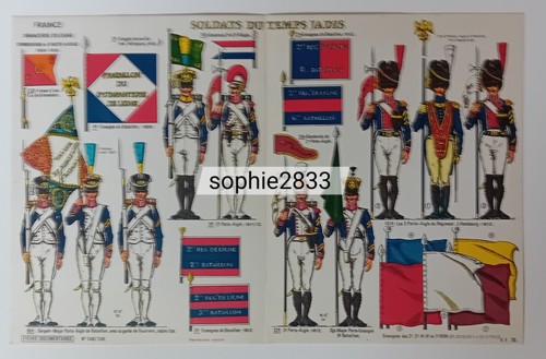 Uniformologie planche soldats - uniformologie/planche, "soldats