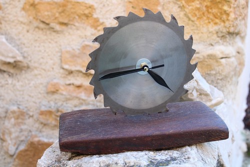 Horloge sterope bois - horloge, en