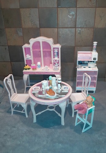 Lot meubles barbie vintage - lot,