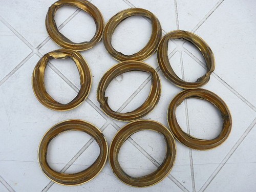 Anciens anneaux rideaux - anciens,