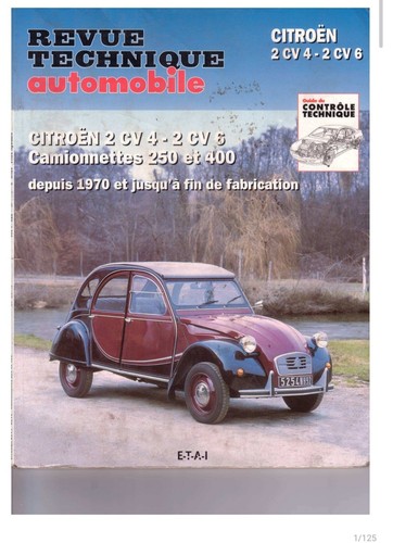 Revue technique automobile rta - automobile,
