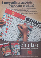 Pubblicità Advertising Werbung Italian Clipping 1977 JUMBO ELECTRO JUNIOR.