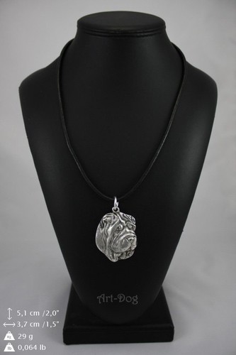 Collier shar pei art dog - collier, shar-pei