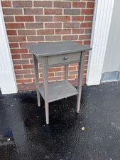IKEA Hemnes End Table 18 1/8 X 13 3/4 Grey Nightstand Table