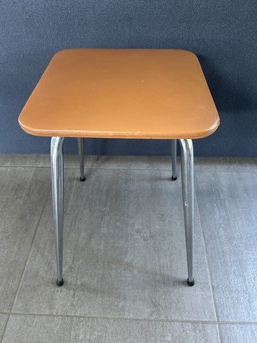 Tabouret carré marron - tabouret,