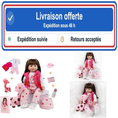 Poupée reborn réaliste - reborn, 60