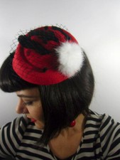 Mini chapeau bibi rétro