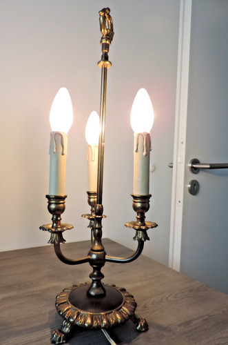 Pieds lampe bouillotte - de,
