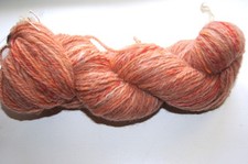 Echeveau de laine de pays rose