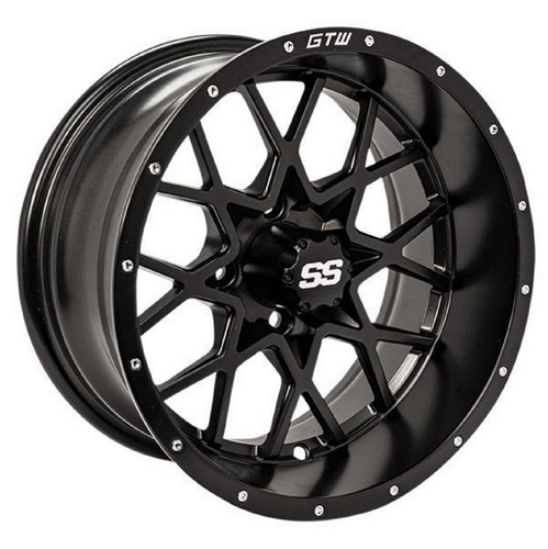Roues vortex noires mat - roues, 14x7