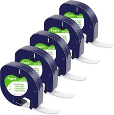 Pack de 5 Rubans Dymo LetraTag