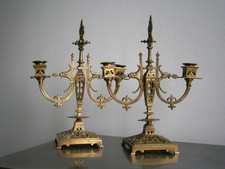 Paire Chandeliers c-1880