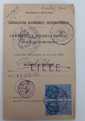 Timbres fiscaux sur permis - fiscaux,