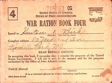 War Ration Book Four