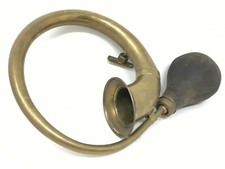 Copper Pear Horn Trumpet Automobile Car Circa 1900 Car Horn