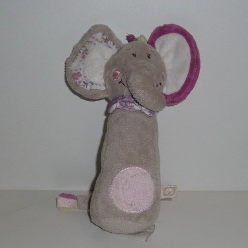 Doudou eléphant noukies - doudou,
