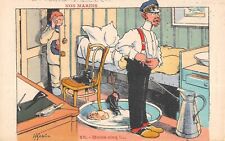 Old postcard illustrator / H.Gervese / minus five!