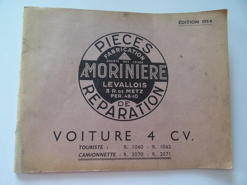 Renault 1954 pièces - renault,