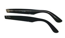 Ray ban RB 2140 Noir Sur Transparent Temples /Tiges Original Rechange Wayfarer