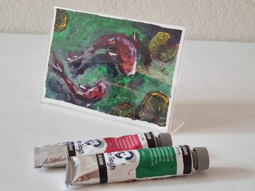 Peinture huile originale - peinture,