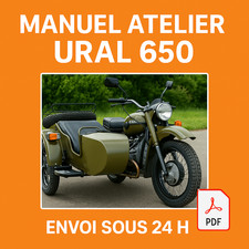 Manuel Atelier Ural 650 1970