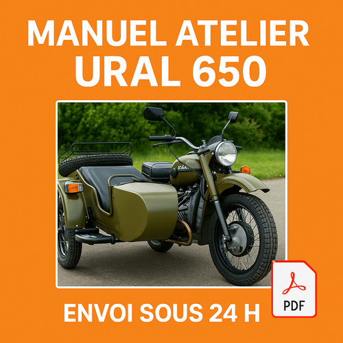 Manuel atelier ural - ural, 650