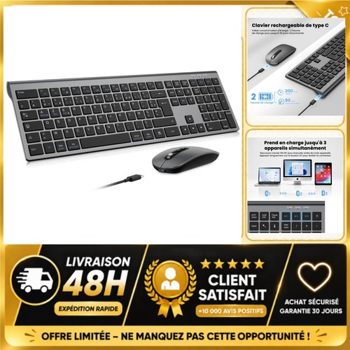 Clavier souris sans fil - sans,