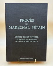 LIVRE ET TAPUSCRITS - PROCÈS