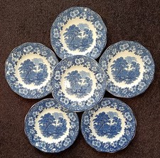 Assiettes plates vintages