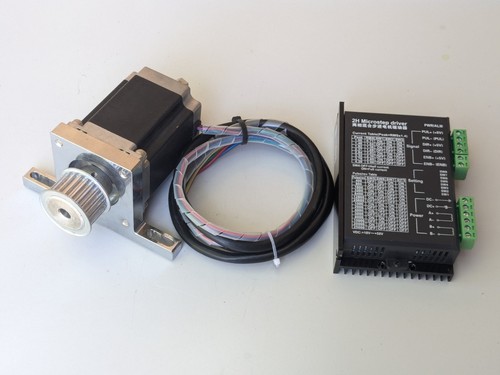 Stepper driver motor - +,