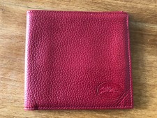 portefeuille longchamp Rouge