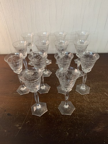 Verres liqueur en verre - 14,