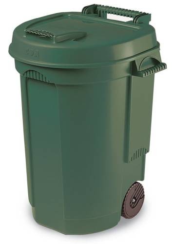 Eda poubelle roulette 110l - à,