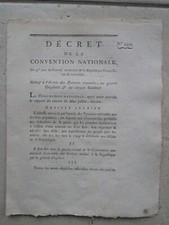 Decree 1793: Army of the Eastern Pyrenees, BAUDRIER promoted officer.