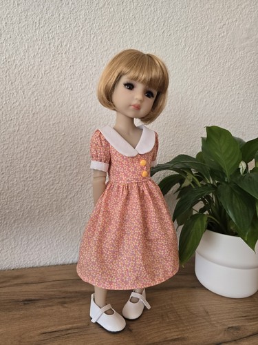 Robe liberty pour poupée - liberty,