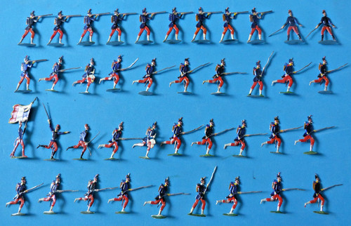 Plats étain zinnfiguren - plats,