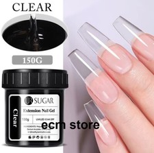 UR SUGAR Gel de construction pour ongles CLEAR LED/UV 150 g transparent /EBUN
